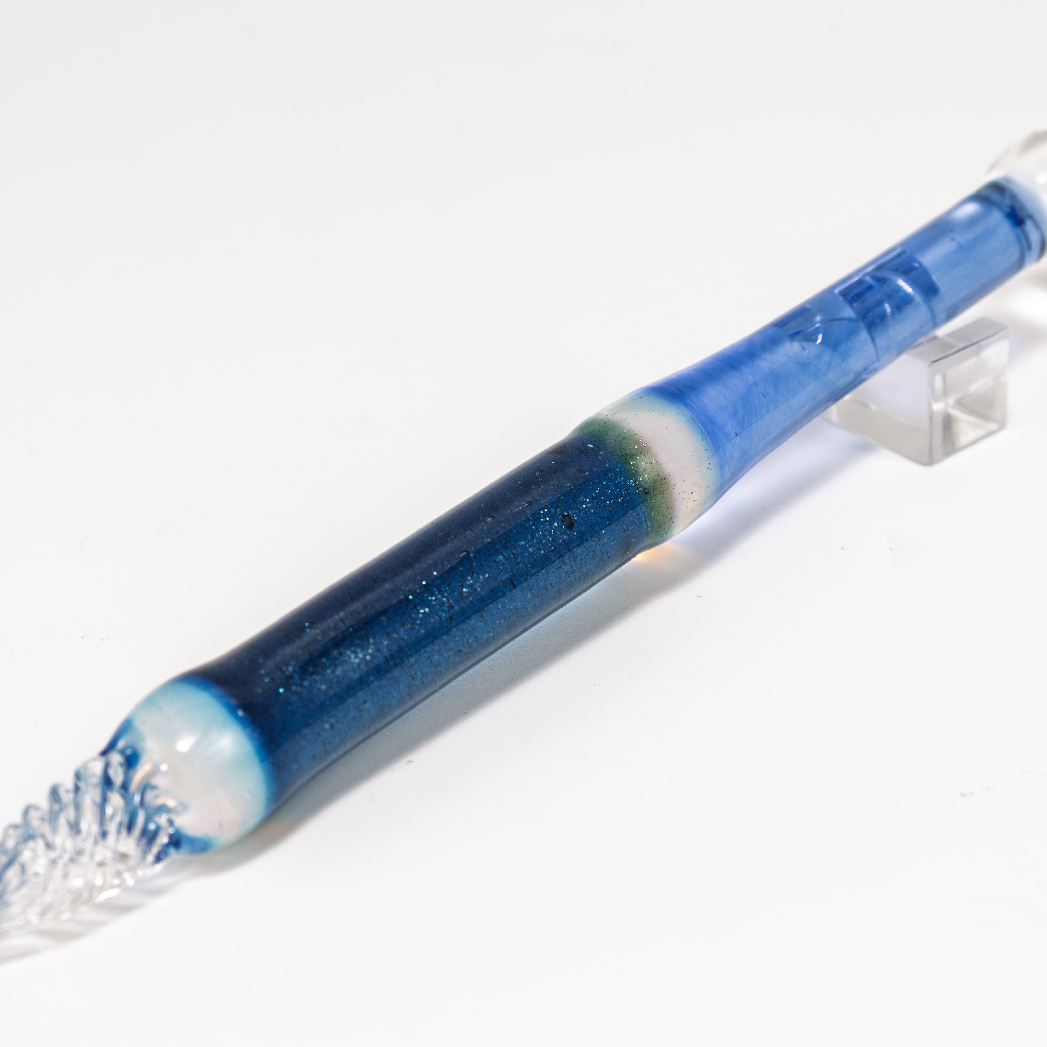 Blue Bird glass pen BUNGUBOX x Synchronicity Glass Art