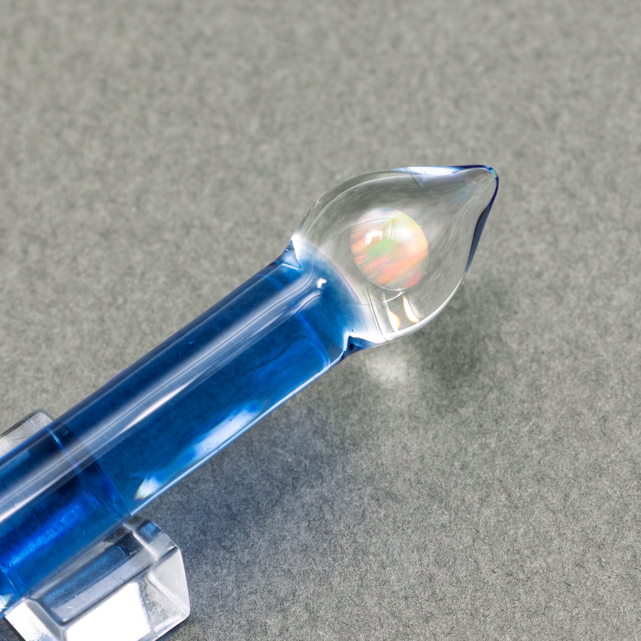 Blue Bird glass pen BUNGUBOX x Synchronicity Glass Art