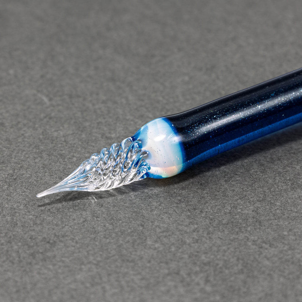 Blue Bird glass pen BUNGUBOX x Synchronicity Glass Art