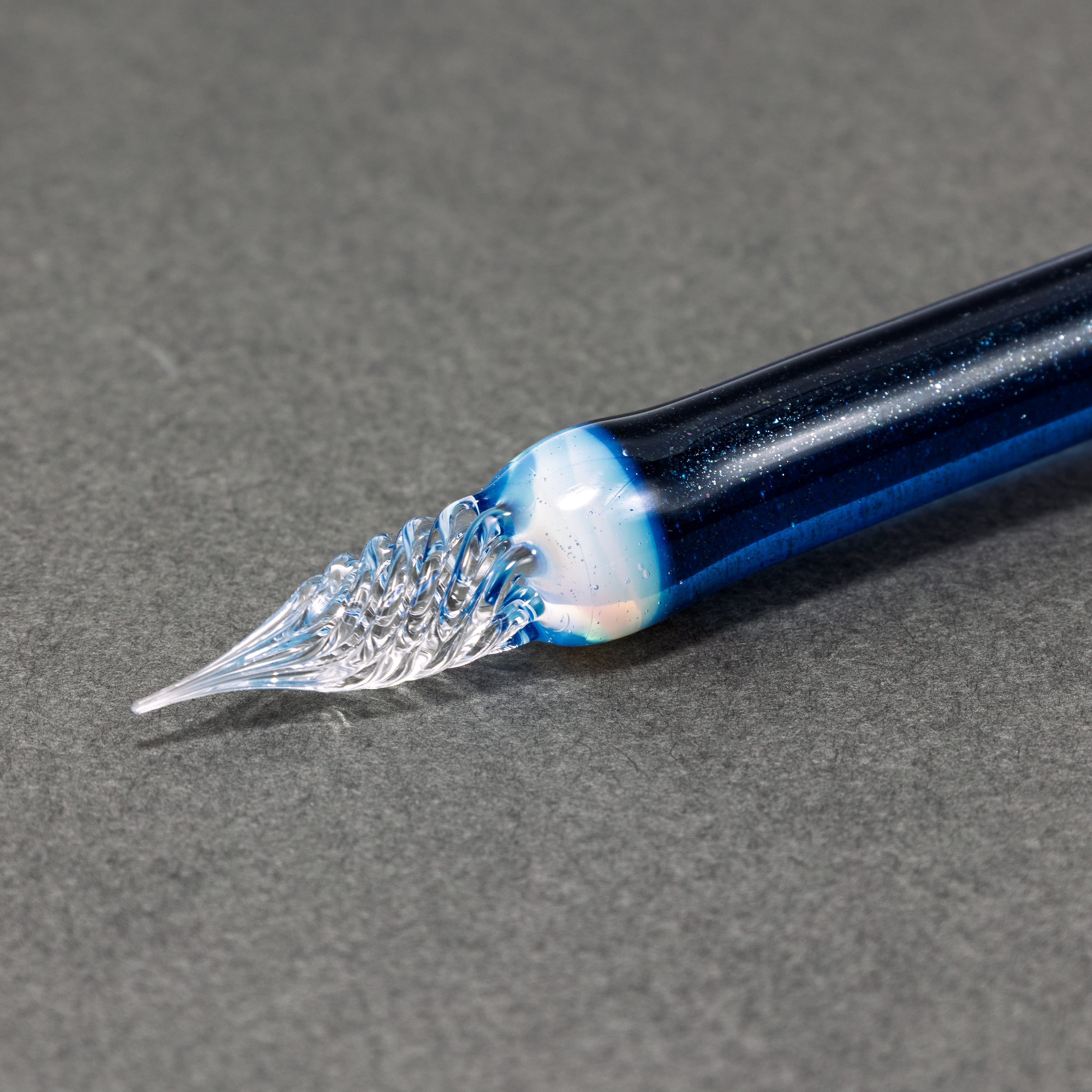 Blue Bird glass pen BUNGUBOX x Synchronicity Glass Art