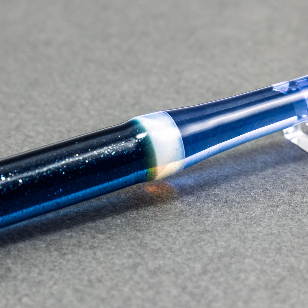 Blue Bird glass pen BUNGUBOX x Synchronicity Glass Art