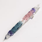 Hydrangea Double-sided Glass Pen. BUNGUBOX x Synchronicity Glass Art