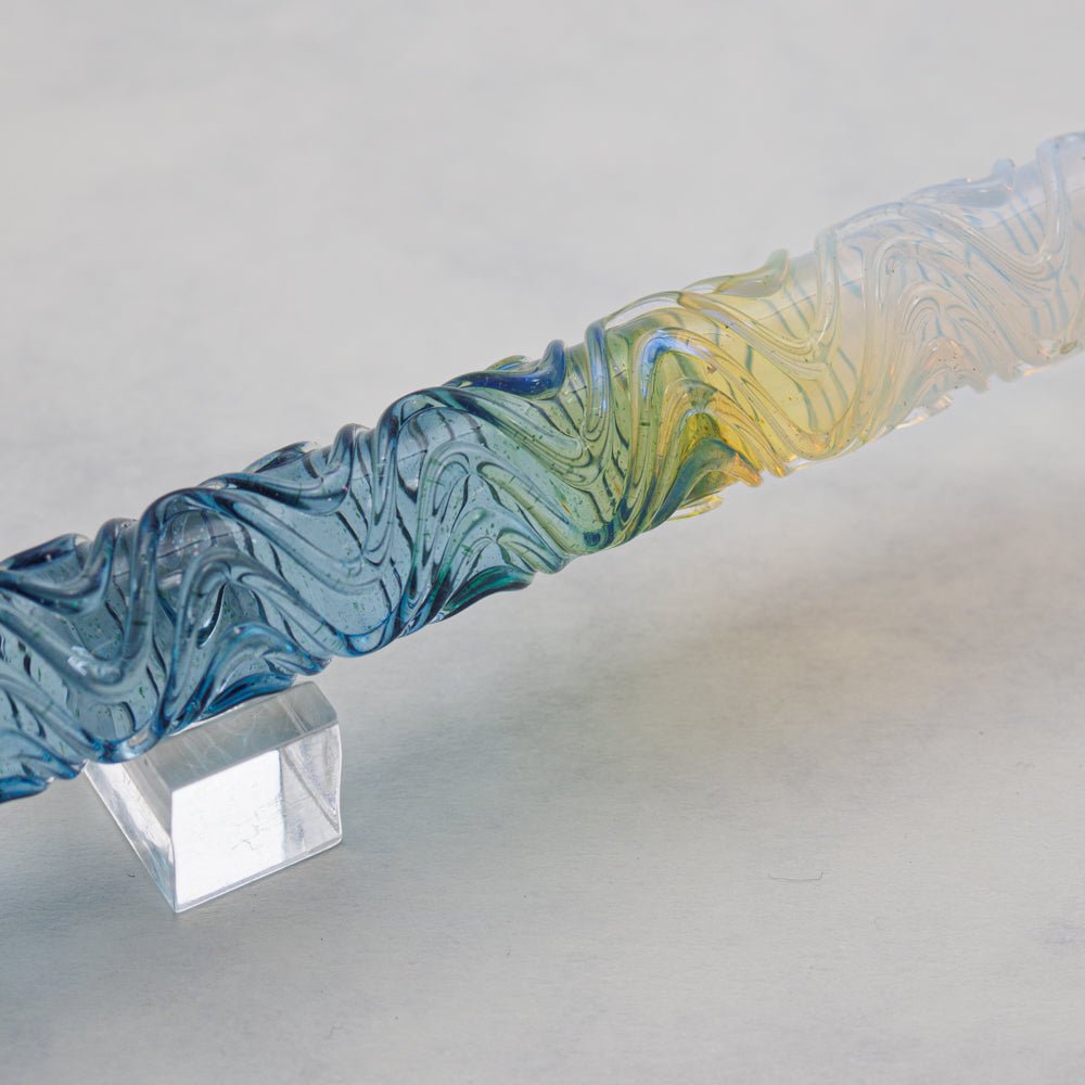 FUJIYAMA BLUE Swell. BUNGUBOX x Synchronicity Glass Art