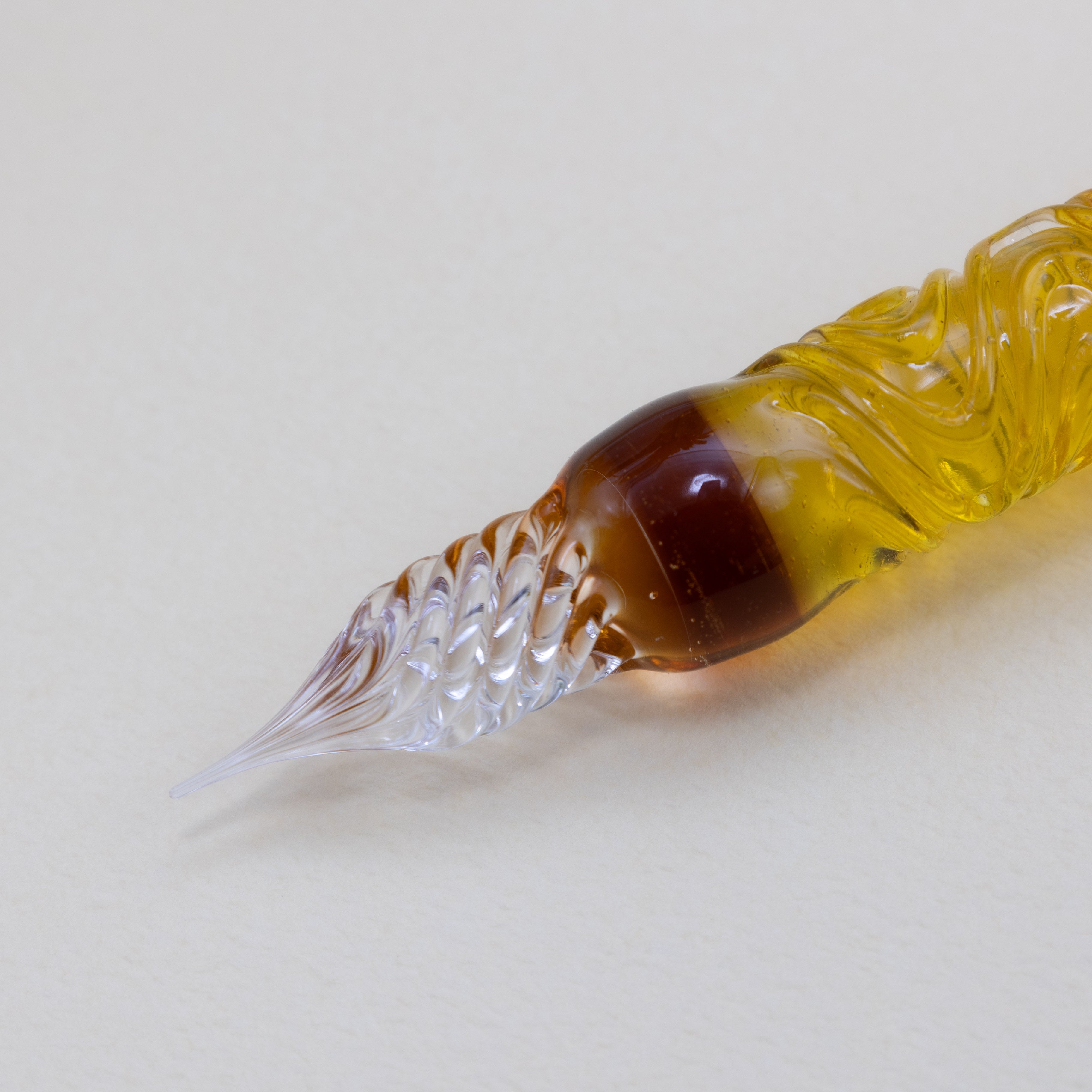 The Sunflowers of Arles Glass Pen. Watercolor version. BUNGUBOX x Synchronicity Glass Art