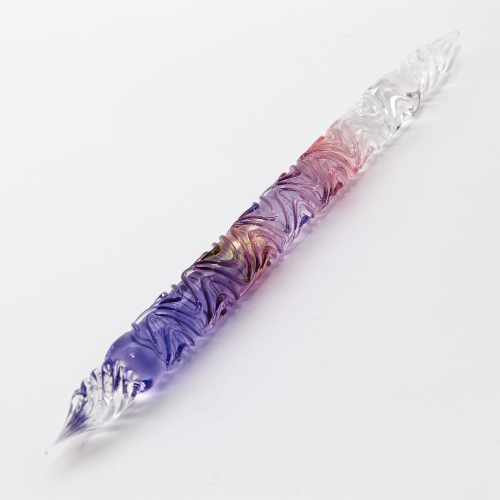 BUNGUBOX x Synchronicity Glass Art  Swell Dual-sided Glass Pen Tipsy Mood