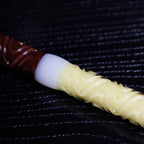 MATCHA ZENZAI Double Sided Glass Pen.  BUNGUBOX x Synchronicity Glass Art