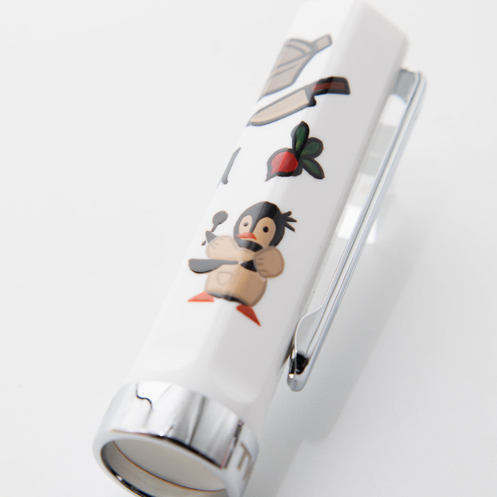 Chef Penguin's Kitchen. Wajima Makie TWSBI ECO