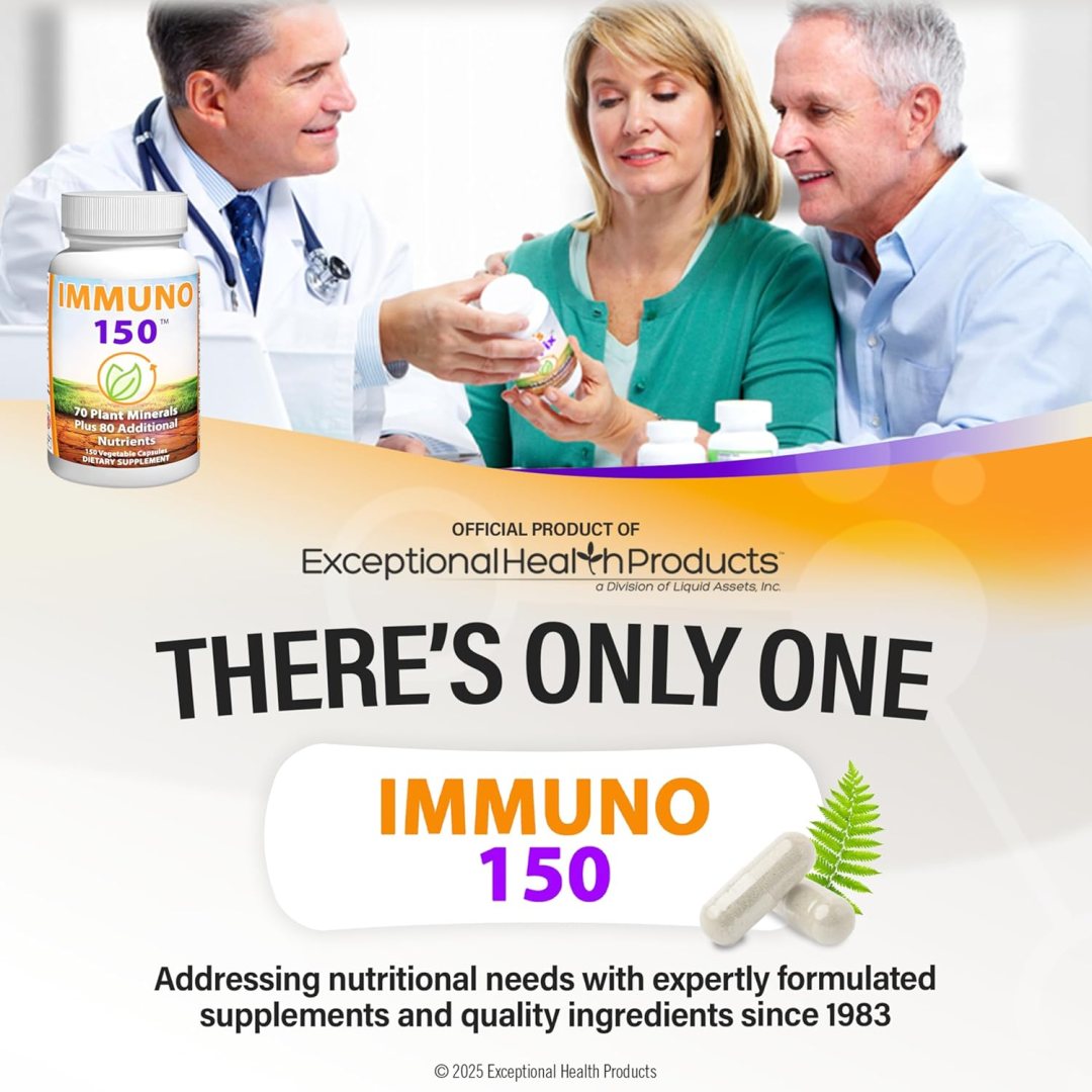 IMMUNO 150: 70 Trace Minerals + 150 Natural Ingredients